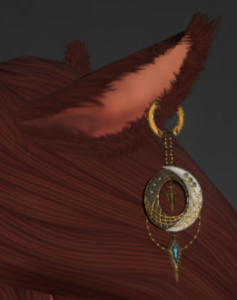 Dark Horse Champion's Earring of Casting close.png