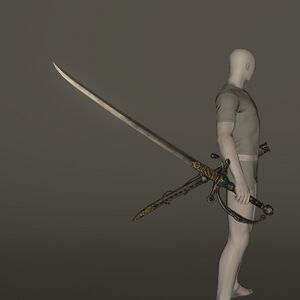 Augmented Crystarium Samurai Blade