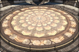 A radial knockback emanating from the center of the arena.