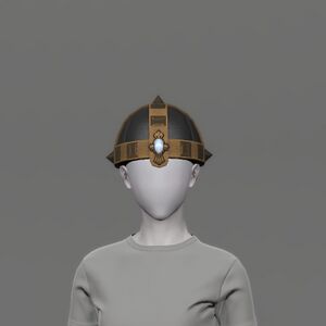 Flame Sergeant's Pot Helm