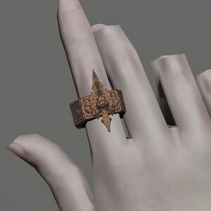 Bronze Pack Wolf Ring