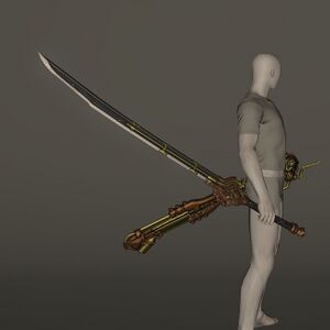 Chondrite Magitek Samurai Blade