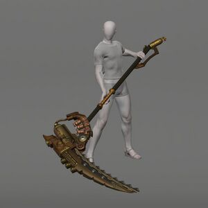 Chondrite Magitek War Scythe