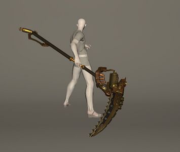 Chondrite Magitek War Scythe