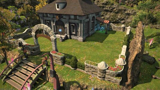 Glade Cobblestone Wall