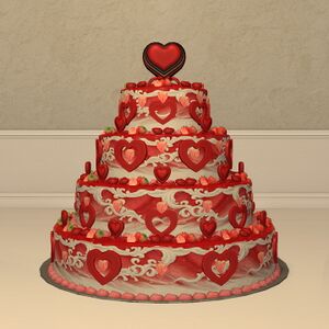 Rolanberry Valentione Cake