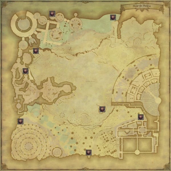 Possible Spawn Locations