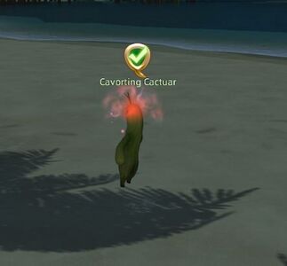 Cavorting Cactuar