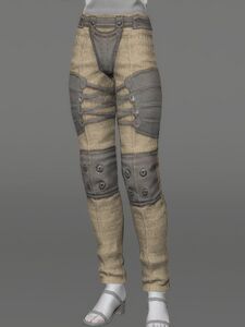 Padded Hempen Trousers