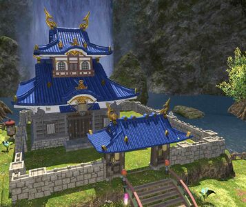 Small Shirogane Castle Walls