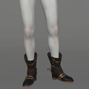 Augmented Bygone Brass Boots of Healing