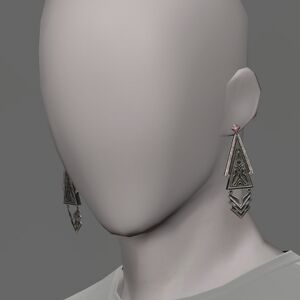 Pink Beryl Earrings of Fending