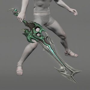 Emerald Bastard Sword