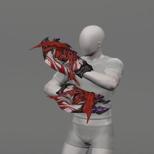 Flamecloaked Baghnakhs