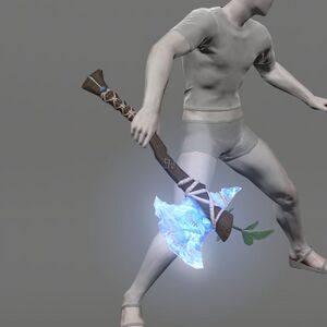Chora-Zoi's Crystalline Hatchet