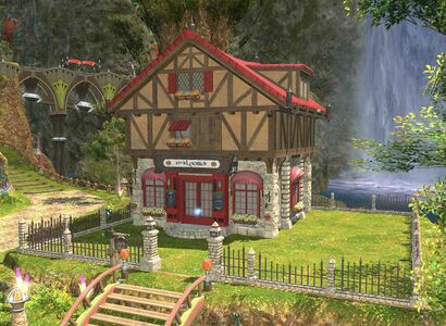 Half-timbered Cottage Walls