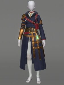 Augmented Bygone Brass Coat of Maiming