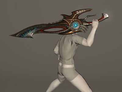 Queensknight Gunblade