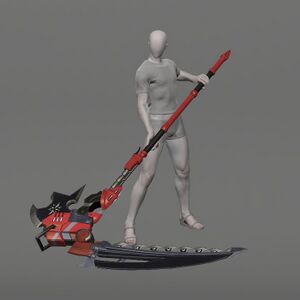 Augmented Scaevan Magitek Scythe