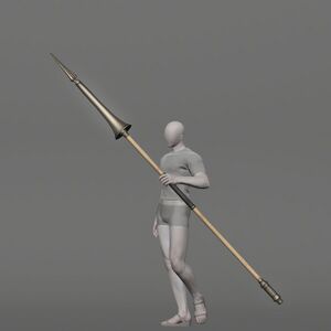 Heavy Steel Lance