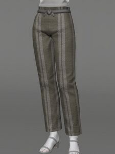 Striped Velveteen Slops