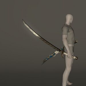 Seiryu's Rippled Katana