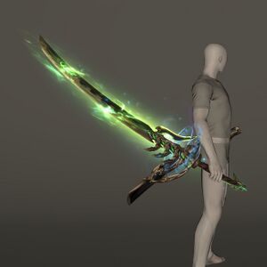 Shinryu's Ephemeral Katana