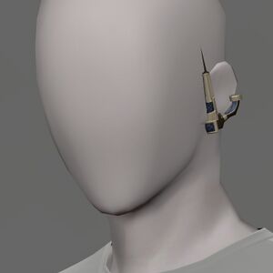 Black Star Ear Cuff of Fending