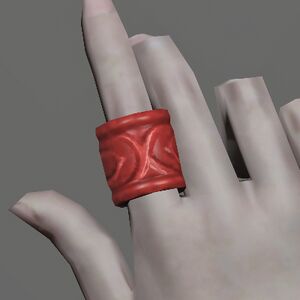 Red Coral Ring