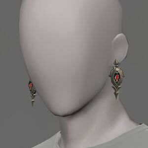 Ishgardian Chaplain's Earrings