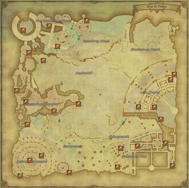 Chewed Carrot Locations