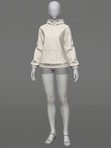 Plain Hooded Tunic