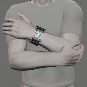 Glass Pumpkin Bracelet