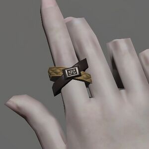 Nabaath Leather Ring of Fending