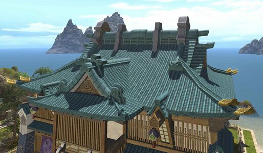 Hingan Mansion Roof (Mokuzo)