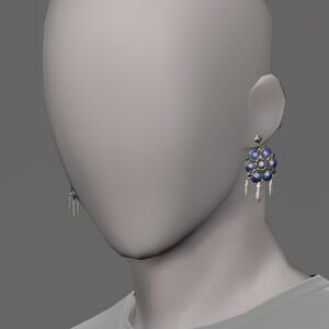 Opal Earrings of Aiming