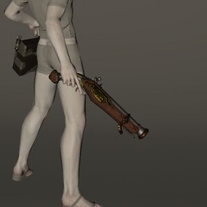 Ruthenium-barreled Musketoon