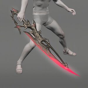 Titanium Gold Falchion