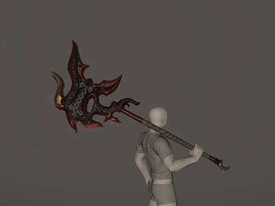 Augmented Hellfire Battleaxe