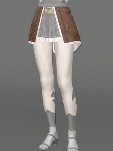 Cashmere Skirt of Striking