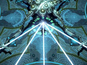 A frontal cleave attack.