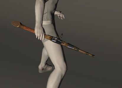 Gilded Rosewood Fishing Rod