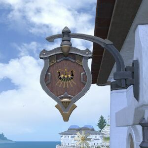 Riviera Hanging Placard