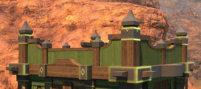 Oasis Cottage Roof (Wood)