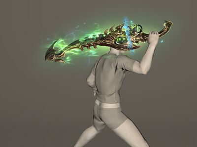 Shinryu's Ephemeral Gunblade