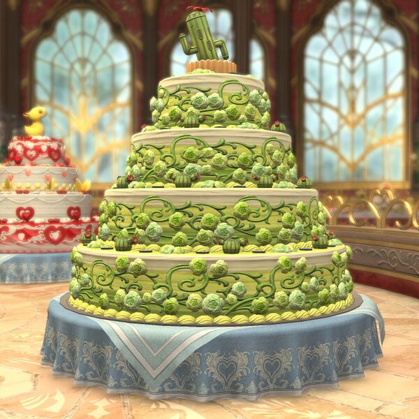File:Cactuar Pistachio Cake.jpeg