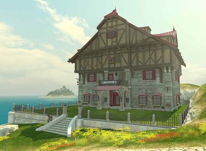 Half-timbered Mansion Walls