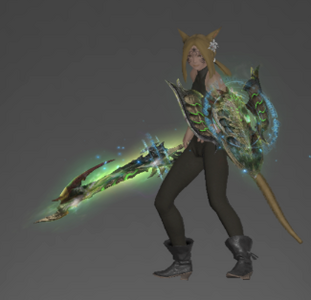 Longsword with Shinryu's Ephemeral Shield