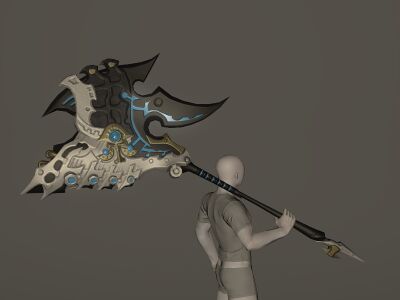 Augmented Lost Allagan Battleaxe