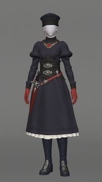 Valerian Dark Priest's Attire